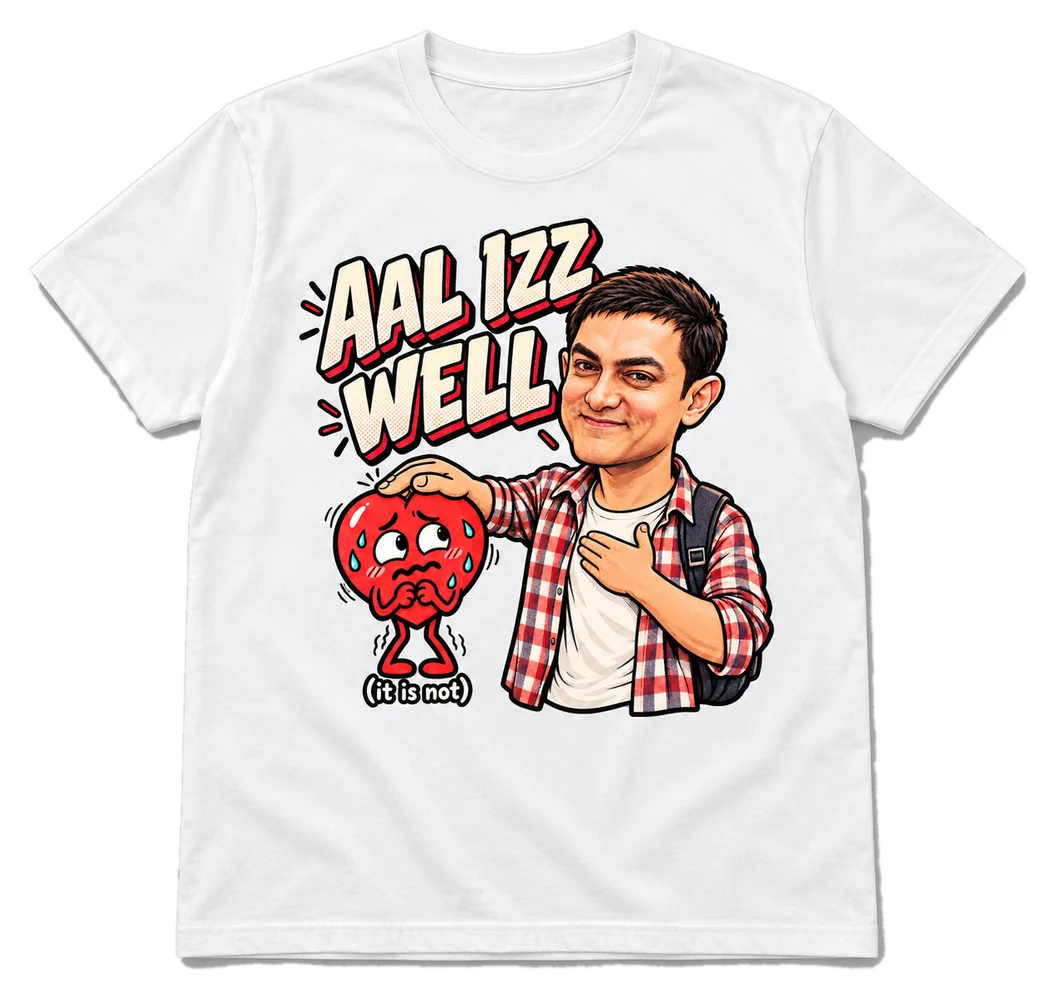 Aal Izz Well Regular tee