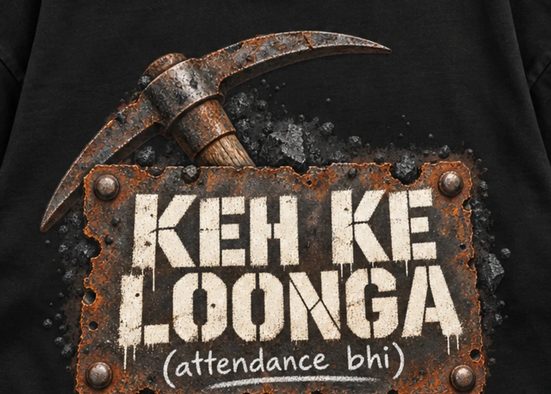Close-up of the Keh Ke Loonga print