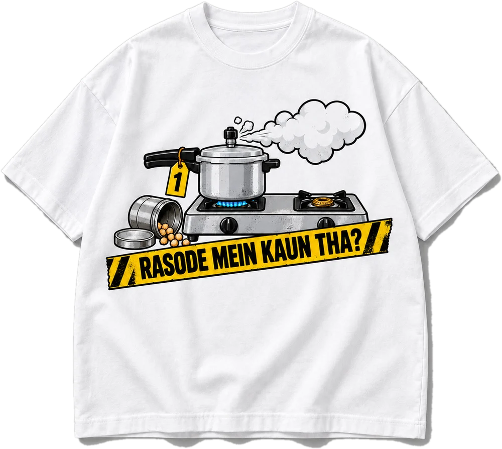 Rasode Mein Kaun Tha Oversized tee