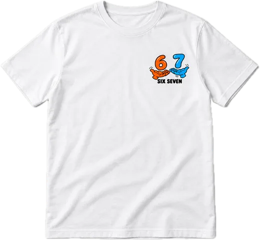 Six Seven Regular tee in White