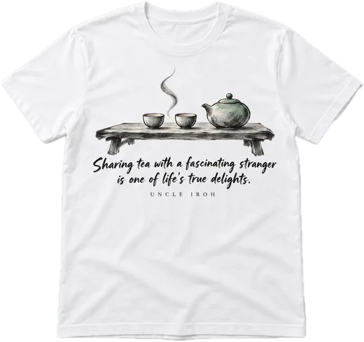 Tea With A Stranger Regular tee in White