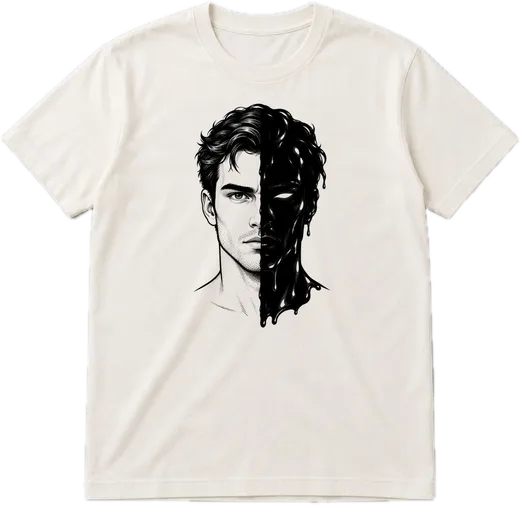 Two Faced Regular tee in White